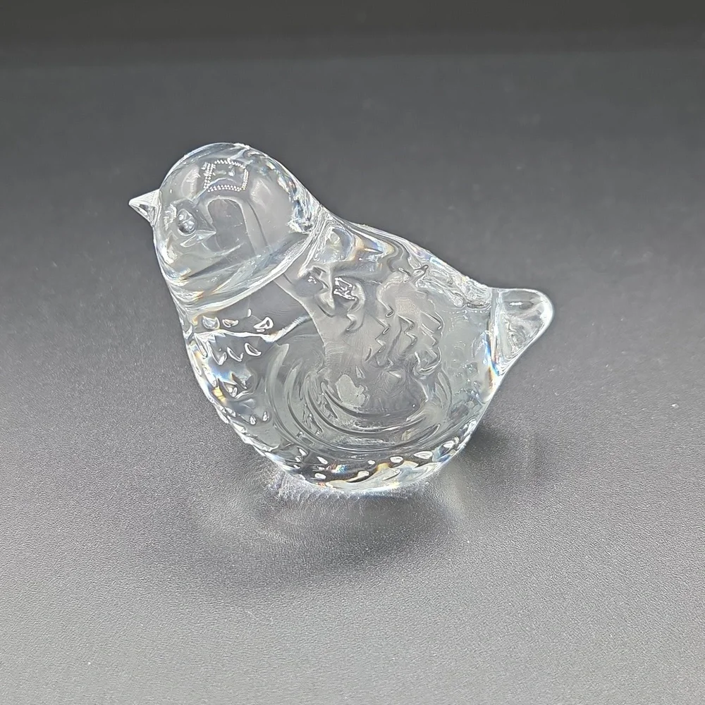 Baccarat Crystal Little Bird Birdie Figurine - Picture 3 of 6